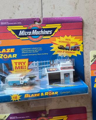 Micro Machines Blaze & Roar Emergency  Room  #4