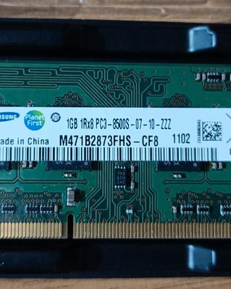 RAM DDR 3 SODIMM 1GB NOTEBOOK NETBOOK 