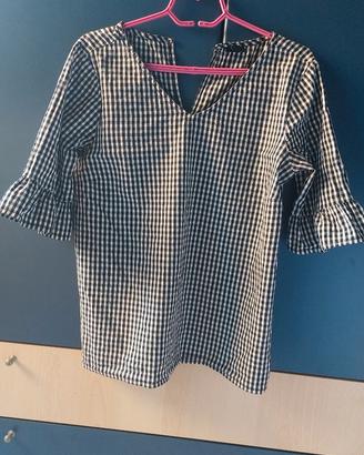 Camicetta donna fantasia vichy