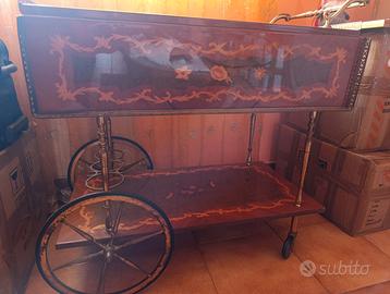 Carrello portavivande vintage