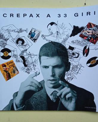 Libro sul disegnatore di fumetti Guido Crepax