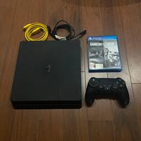 Playstation 4 Slim Nera | 1TB Completa |Con Gioco
