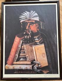 Quadro Arcimboldo “Bibliotecario”