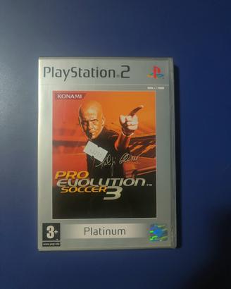gioco pro evolution soccer 3 versione platino