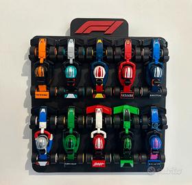 Espositore f1 lego minifigures