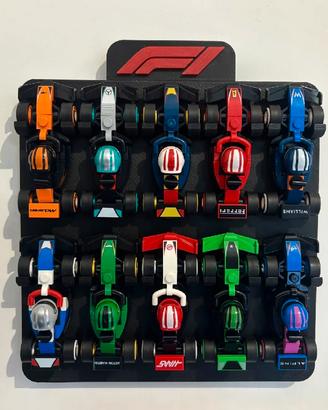 Espositore f1 lego minifigures