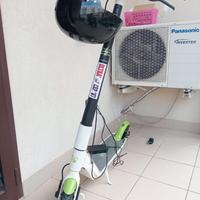 Monopattino elettrico Bimar mille miglia e casco