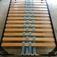 Letto una piazza e mezza 120x205 cm con rete