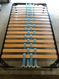 Letto una piazza e mezza 120x205 cm con rete