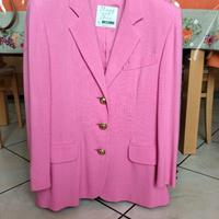 Tailleur rosa Moschino
