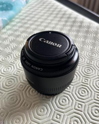 Canon obiettivo 50 mm