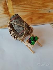 carro con botte e uva