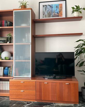 Parete attrezzata TV