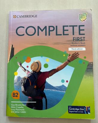 Libro Cambridge Complete First B2