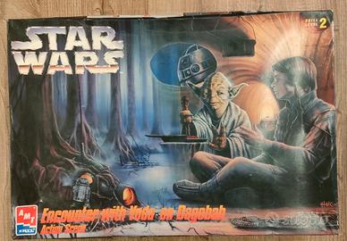 Vintage AMT/ERTL Star Wars Encounter with Yoda on 