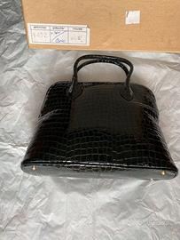 Borsa in Vitello mod. coccodrillo BLE'