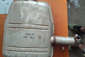 silenziatore golf mk2 1.8 gti