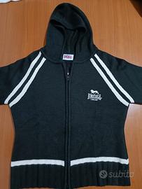 Felpa Lonsdale con zip (taglia L  14-16 anni)