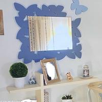 Ingresso moderno con specchio Mazzola luce