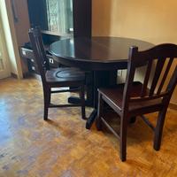 Tavolo rotondo allungabile