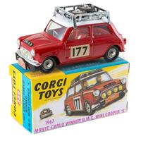 Mini Cooper's Corgi Toys