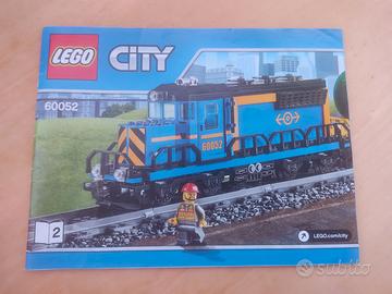 LEGO 60052 SOLO ISTRUZIONI MONTAGGIO LOCOMOTORE