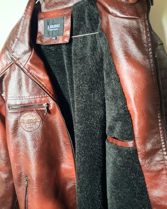 giubbino stile vintage per moto custom.