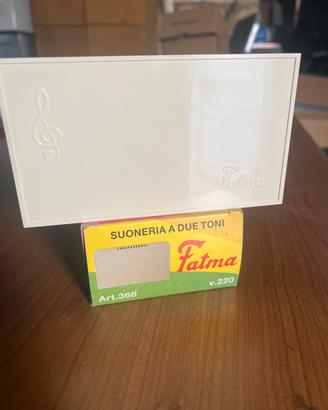Suoneria Fatma due toni 220V vintage