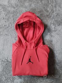 felpa Jordan rossa per ragazzo taglia s