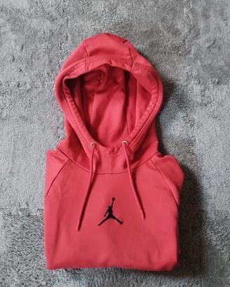 felpa Jordan rossa per ragazzo taglia s