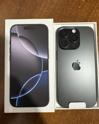 Apple Iphone 16 pro 256 gb black immacolato