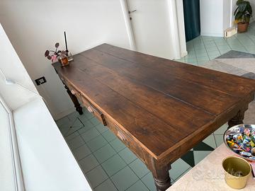 Tavolo in legno metà 900