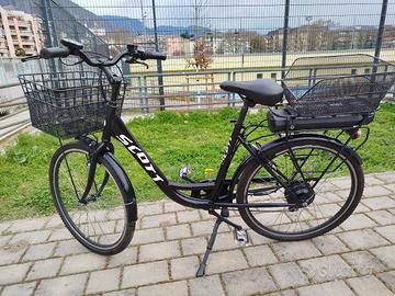 bicicletta elettrica da donna 