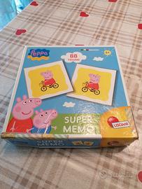 Peppa pig memory + gioco/puzzle da costruire