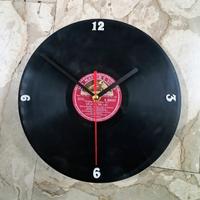 Orologio da parete disco La voce del padrone vinta