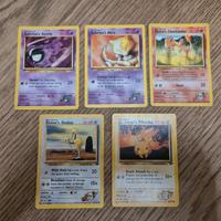 carte pokemon gym heores e gym challenge