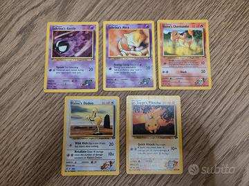 carte pokemon gym heores e gym challenge