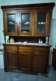 Credenza in noce tanganica