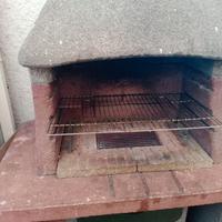 Barbecue in cemento