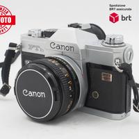 Canon FTB + FD 50 F/1.8