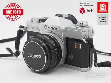 Canon FTB + FD 50 F/1.8