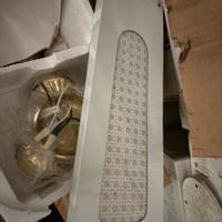 ventilatore a soffitto a 3 luci bianchi pezzi 50