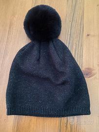 Cappellino morbido con lurex