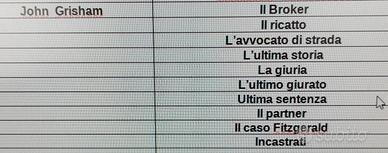 libri John Grisham, thriller legal
