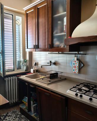 cucina Lube vero legno e ottone