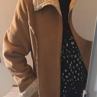 Giacca camoscio e pelliccia Biaggini