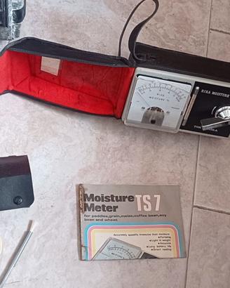 Misuratore Umidità Vintage Toki Rika TS-7 Raro con