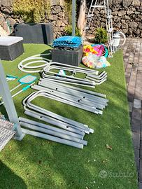 Piscina bestway power steel 404x201x100 rattan