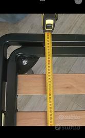 Rete a doghe singola con inclinazione manuale