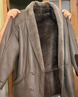 giaccone in vero montone vintage